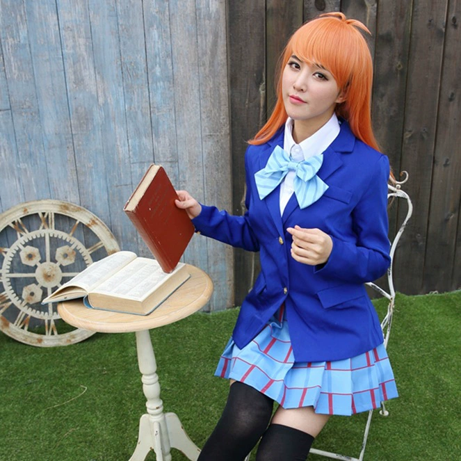 Японский колледж Стиль JK Униформа Cos костюм аниме мягкая девушка студент школьная форма Lovelive Южная птица плиссированная юбка