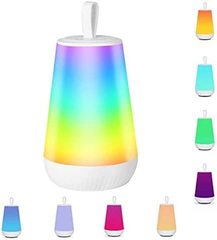 2022 New Private Model Portable Touch Night Light Symphony RGB Creative Night Light Bedside Lamp Outdoor Camping Lamp