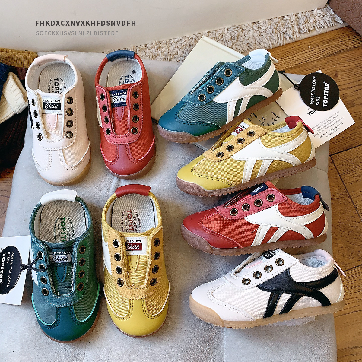 TOPSTAR Girls' Shoes Children's sneaker Boys' Sneakers German Training Shoes Children's Shoes Baby Shoes Spring and Autumn Tide