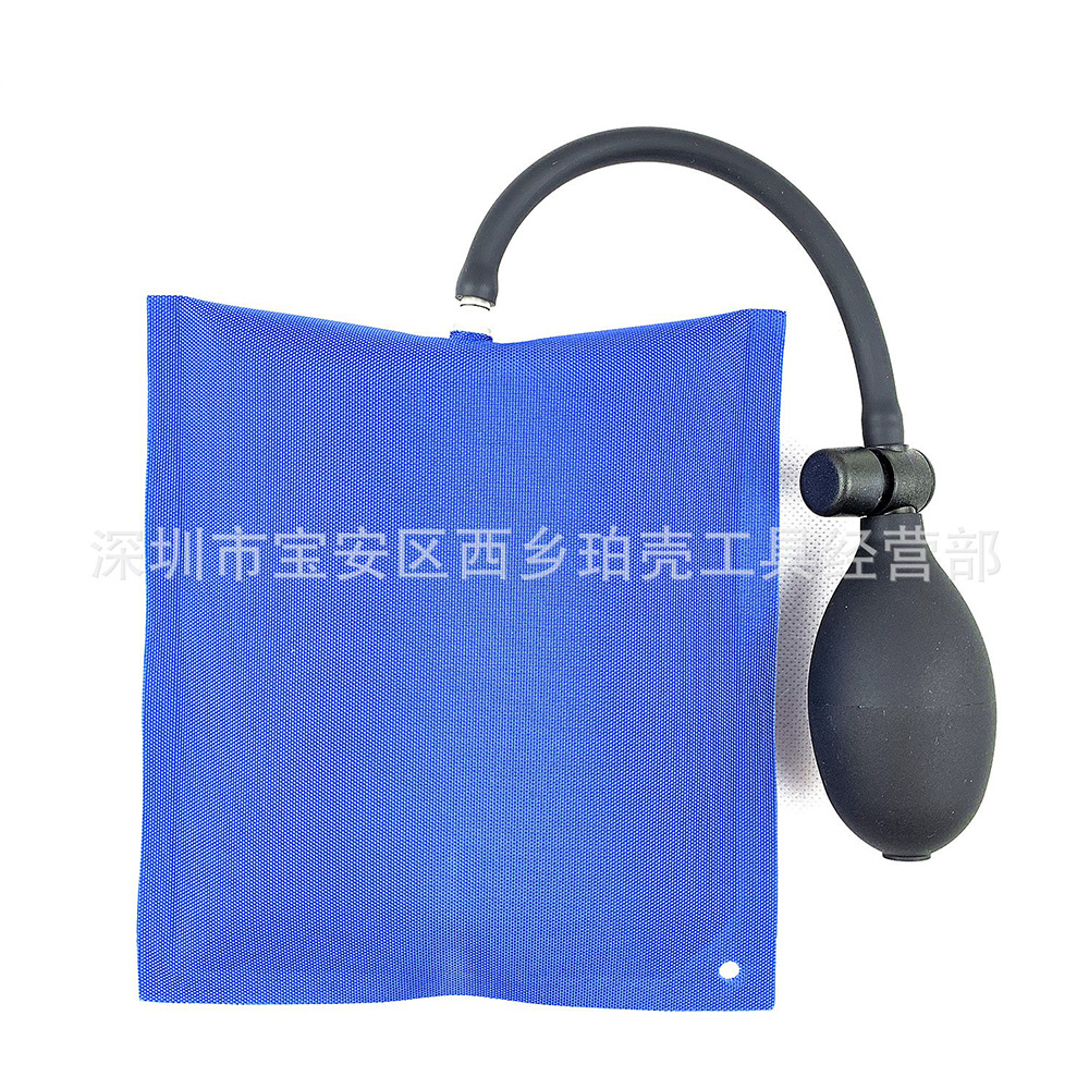 Azul espesado PVC puerta y ventana de posicionamiento de instalación cojín de aire airbag puerta del coche y ventana herramienta de posicionamiento airbag cojín de aire