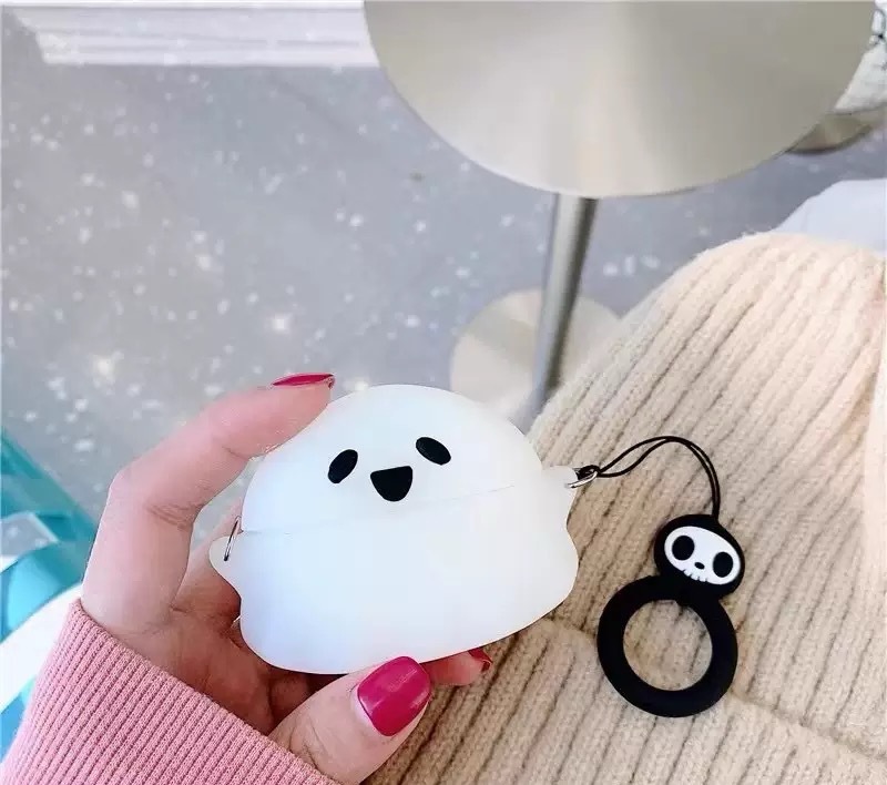 Funda Protectora para Auriculares Bluetooth Apple AirPods 5 de PVC Estilo Animado