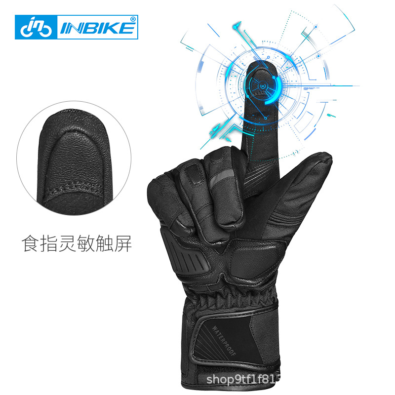 Winter keep warm waterproof gloves, equipment carbon fibre 4