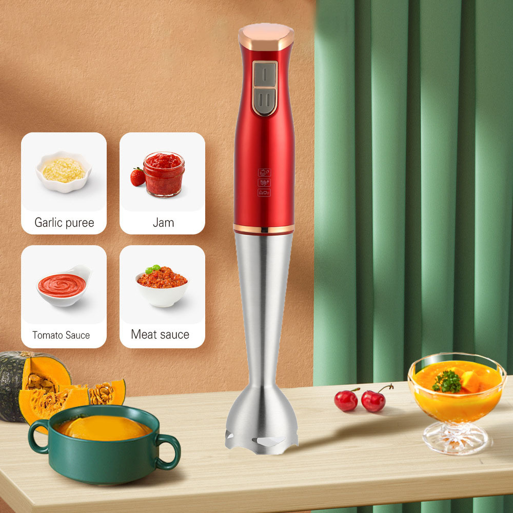Mezcladora de mano multifuncional transfronteriza barra de cocina doméstica jugo moledor de carne mezcladora eléctrica máquina de alimentos suplementarios