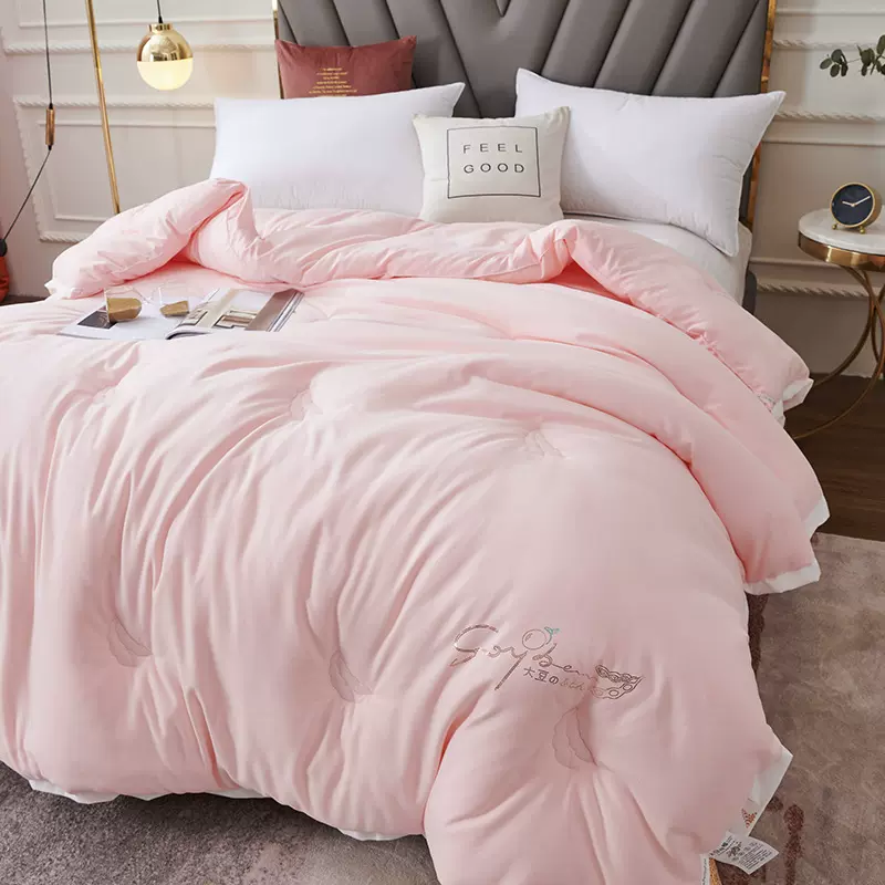 日式磨毛大豆纤维被保暖加厚冬季被 8斤双人被芯220*240出口韩国