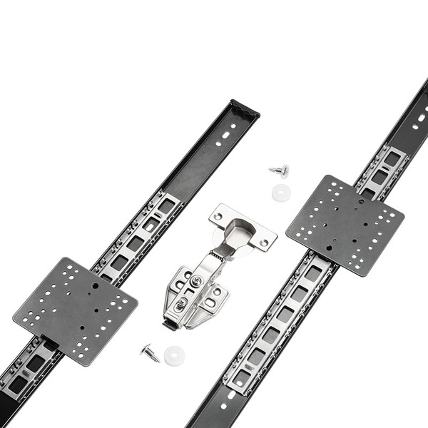 Cabinet top rail air conditioner flip door slide rail hinge hinge…