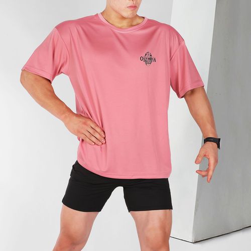 夏季健身短袖男速干网眼韩版运动T恤奥赛宽松加大半袖汗衫源头厂