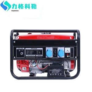 Benzin generatoru 2/3/5/6/8/10Kw, kiçik portativ elektrik 110V/220V/380V