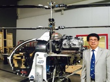 2座共轴直升机有适航证160马力载人直升机双座共轴直升机轻型飞机