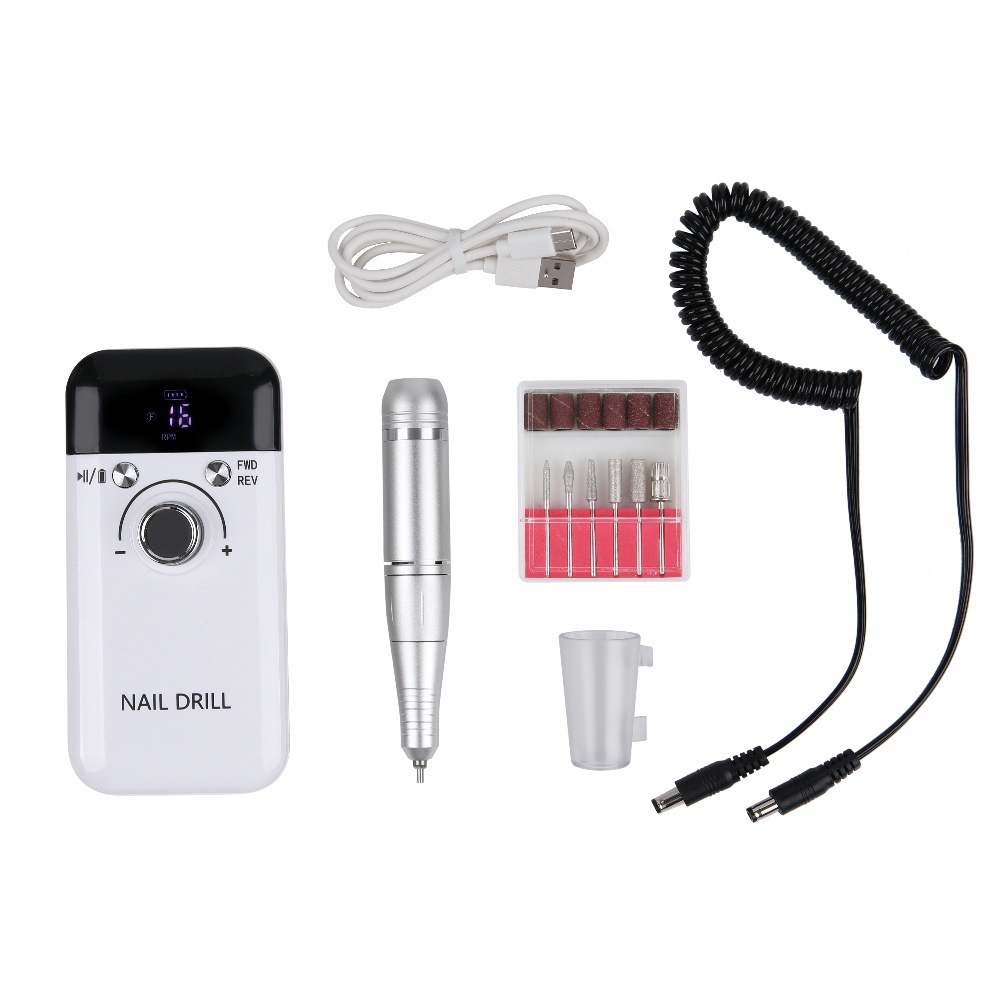 Nueva amoladora de uñas de nuevo producto, removedor de uñas pequeño eléctrico profesional, manicura portátil, herramientas de uñas exfoliantes especiales