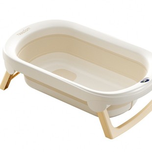 Newborn Baby Bath Basin Sitting and Lying Foldable Large Antibacterial Hot Tub Baby Children's Household Portable Foldable