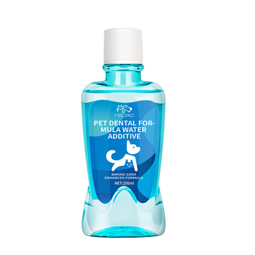 Cross-border MELAO cat and dog pet mouthwash 250ml oral care pet tooth cleaner
