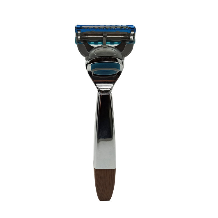 Men's manual five-layer razor three-layer razor old-fashioned double-sided razor for Gillette head