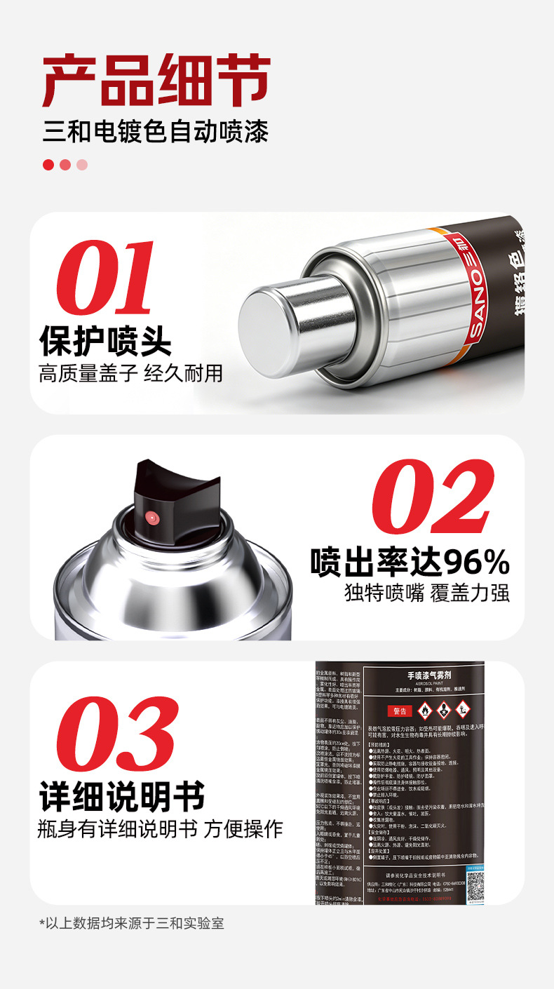 Sanhe hand-cranked automatic painting anti-electroplating paint processing automobile wheel hub color change paint anti-corrosion anti-rust self-painting