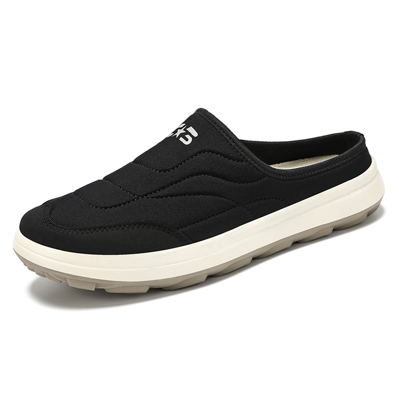 Zapatos de hombre verano nuevo estilo semi-pantuflas zapatos casuales de un pie zapatos de papá cómodos y transpirables zapatos ligeros de todo fósforo al por mayor