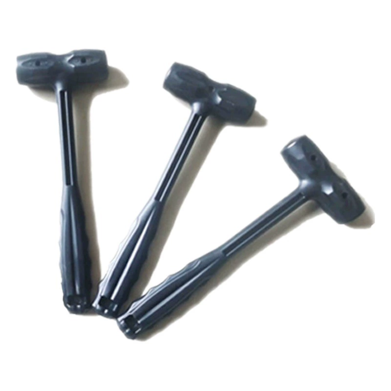 Резиновый молоток для установки пола, резиновый молоток, противоударный интегрированный кожаный молоток, неэластичный резиновый молоток, резиновый молоток с когтями