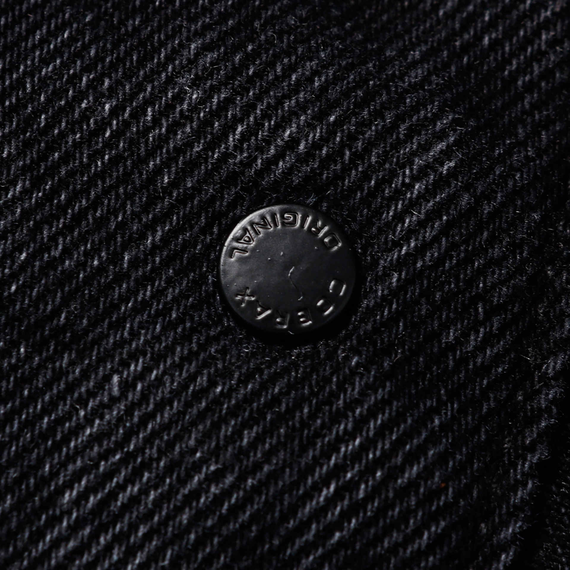 Men's Clothing trendy brand double line washed distressed black denim jacket men and women high street coat_voghion.com