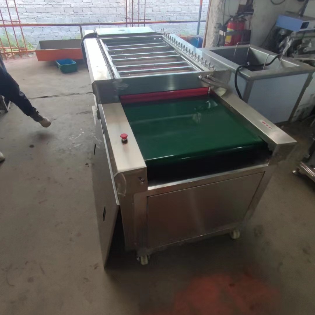 平板产品清洗机非标定制不锈钢板玻璃板清洗自助清洗机光伏板