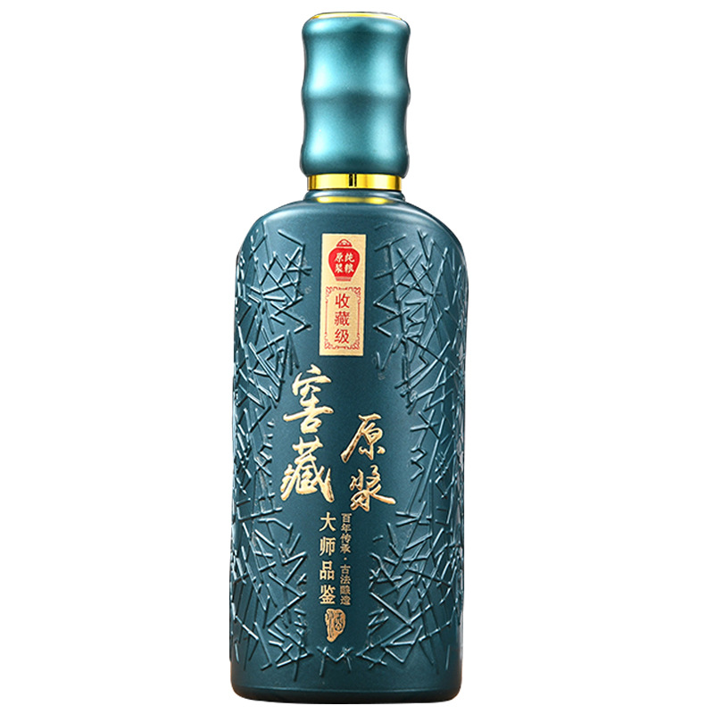 Sealed empty wine bottle, homemade one liter of bulk red wedding celebration gift set glass bottle liquor bottle