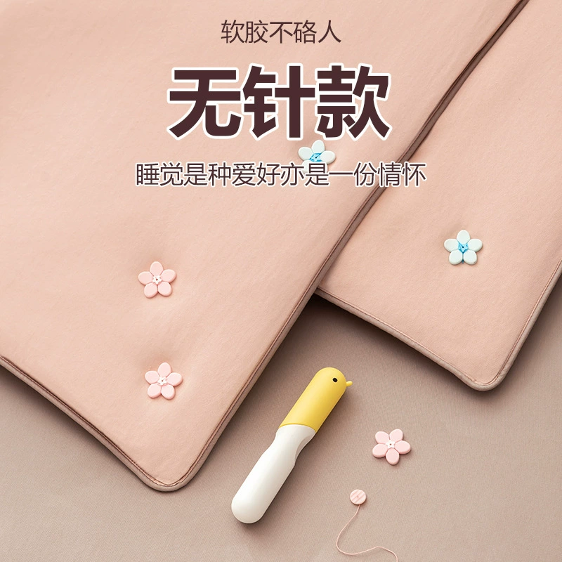 Зажим для крепления одеял и чехлов для диванов, без игл, безопасный, невидимый, противоскользящий.