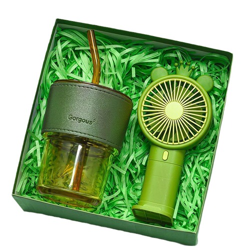 Business Gift Set Dragon Boat Festival Employee Benefits Birthday Gift Cups Fans Practical Creative Activity Gift