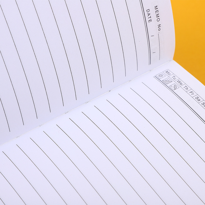 Nuevo cuaderno de negocios al por mayor 2023 estudiante de la escuela reunión libro de grabación retro Bloc de notas diario libro 16K