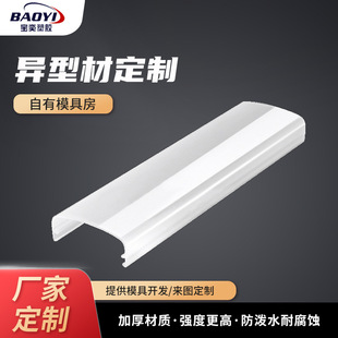 Abs Profile Mold Opening Customized Acrylic Lens Strip Spotlight Strip Pmma Extruded Profile Extrusion Strip Customization