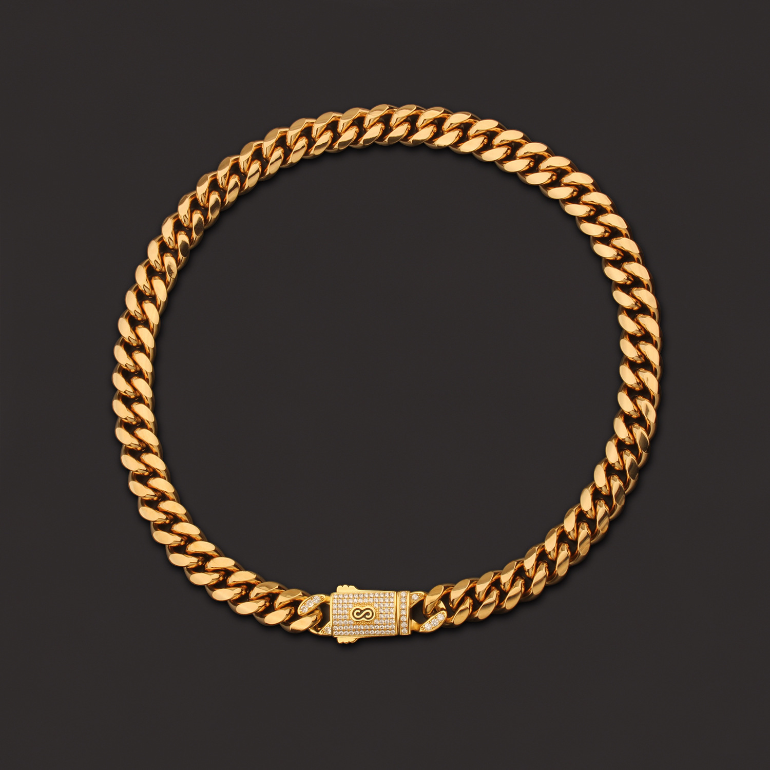 33g Weight Box Clasp Closure Clasp Closure Type Chain Necklace Classification 304 Stainless Steel Chain Material Cuban Link Chain Curb Chain Chain Type 1 Piece Quantity Holiday, Party Occasion 304 Stainless Steel Material Geometric Pattern All Seasons Season Men's Gender Plating Design Hip-Hop, Punk Style Hip-Hop Punk Geometric 304 Stainless Steel Plating Men's Chain Necklace Men Chain Necklaces 10