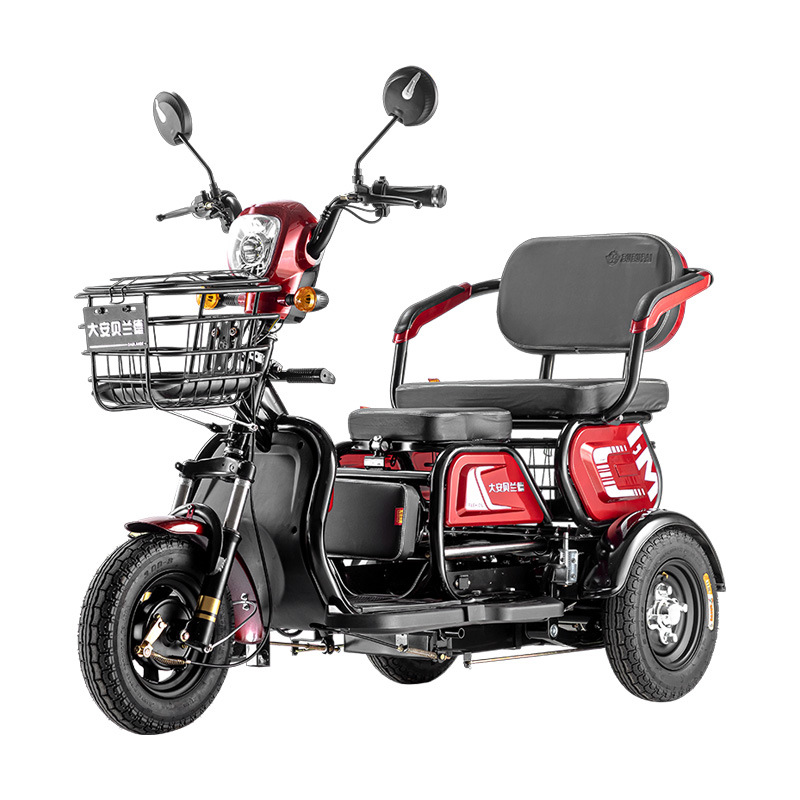 Comercio exterior exclusivo para el nuevo triciclo eléctrico para adultos, ancianos, familias para recoger niños, triciclo eléctrico casero.