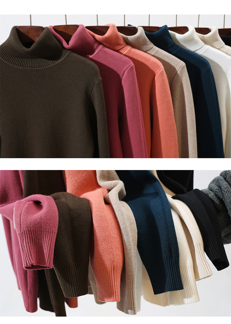 Women's Sweater Long Sleeve Sweaters & Cardigans Simple Style Solid Color display picture 1