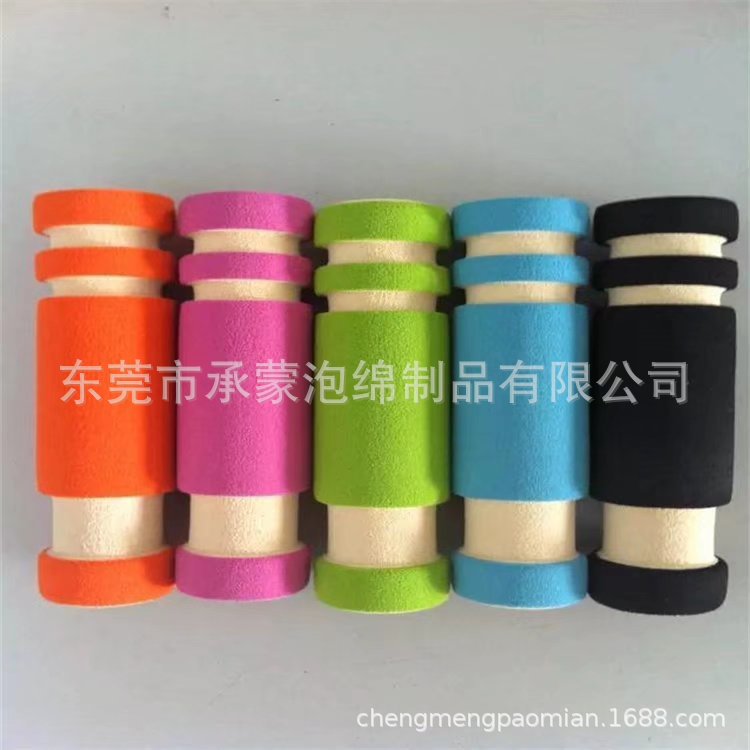 光面NBR橡塑发泡海绵管EVA磨面海绵把套防滑防汗把手配件海绵套管