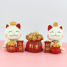 树脂工艺品;汽车摆件;创意礼品套装