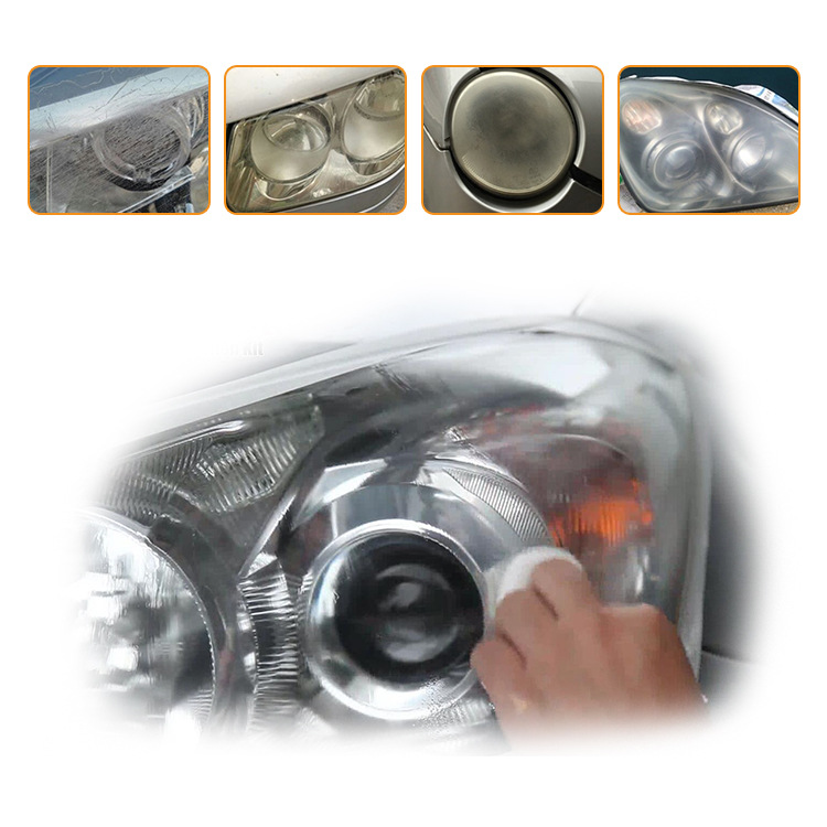 汽车大灯抛光修复套装 光亮翻新剂工具Headlight Restoration Kit