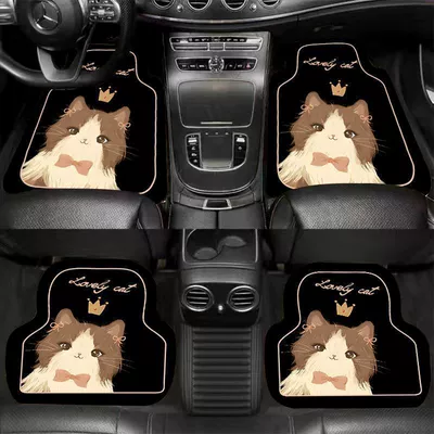 protection mat – Avtomobil döşəmə paspasları - angel-cat-diatom-mud-four-piece-set-for-the-whole-car-great-value-