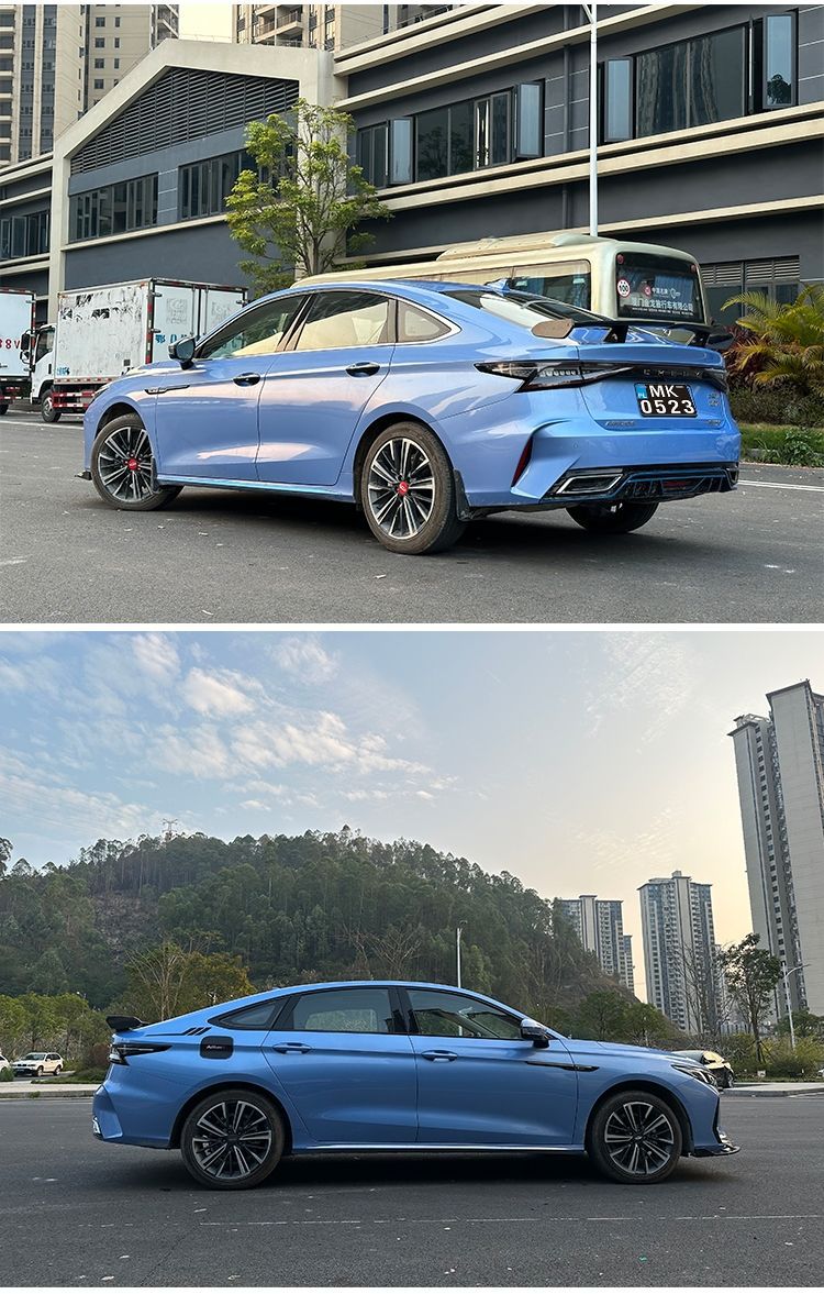 Suitable for Chery Arrizo 8 Rear Wing Modification Without Punching Large Rear Wing Exterior Kit Gt Fixed Air Pressure Tail
