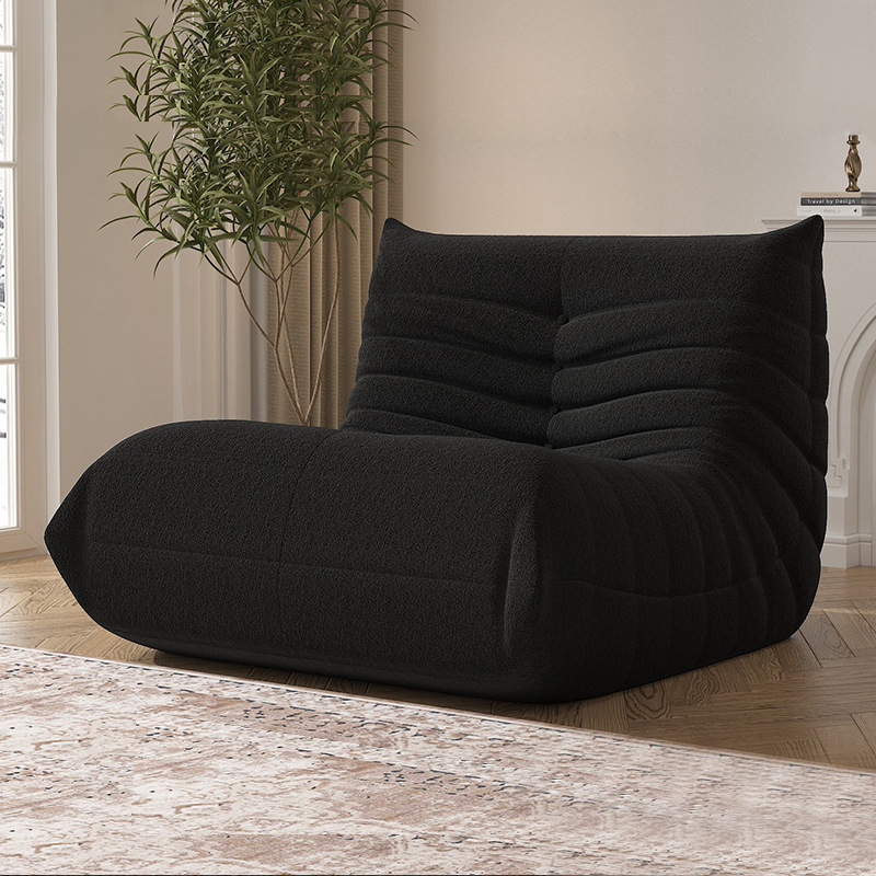 Sofá de compresión de oruga sofá de sillón sofá sin marco sofá de compresión de vacío de esponja completa para una persona