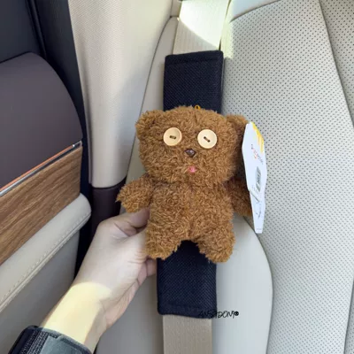 Sürətlər qutusu və əl tormozu başlıqları Shoulder Pads Anti-Strangle Car - shoulder-pads-black-linen-shoulder-pad-official-tim-bear-single