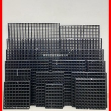 黑色网片网格铁丝网加粗铁网格网超市置物架挂网幼儿园墙上展示架