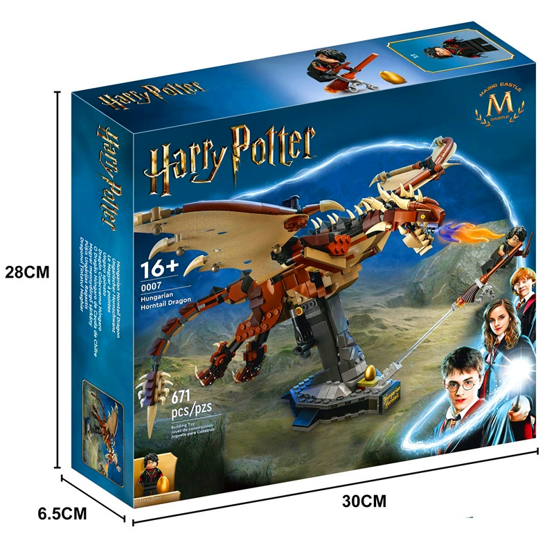 Набор строительных блоков (совместим с LEGO Harry Potter) — замок в стиле Хогвартса и фигурки, варианты с несколькими деталями