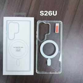 适用三星S26ULTRA亚克力磁吸壳现货库存magsafe无线快充手机壳