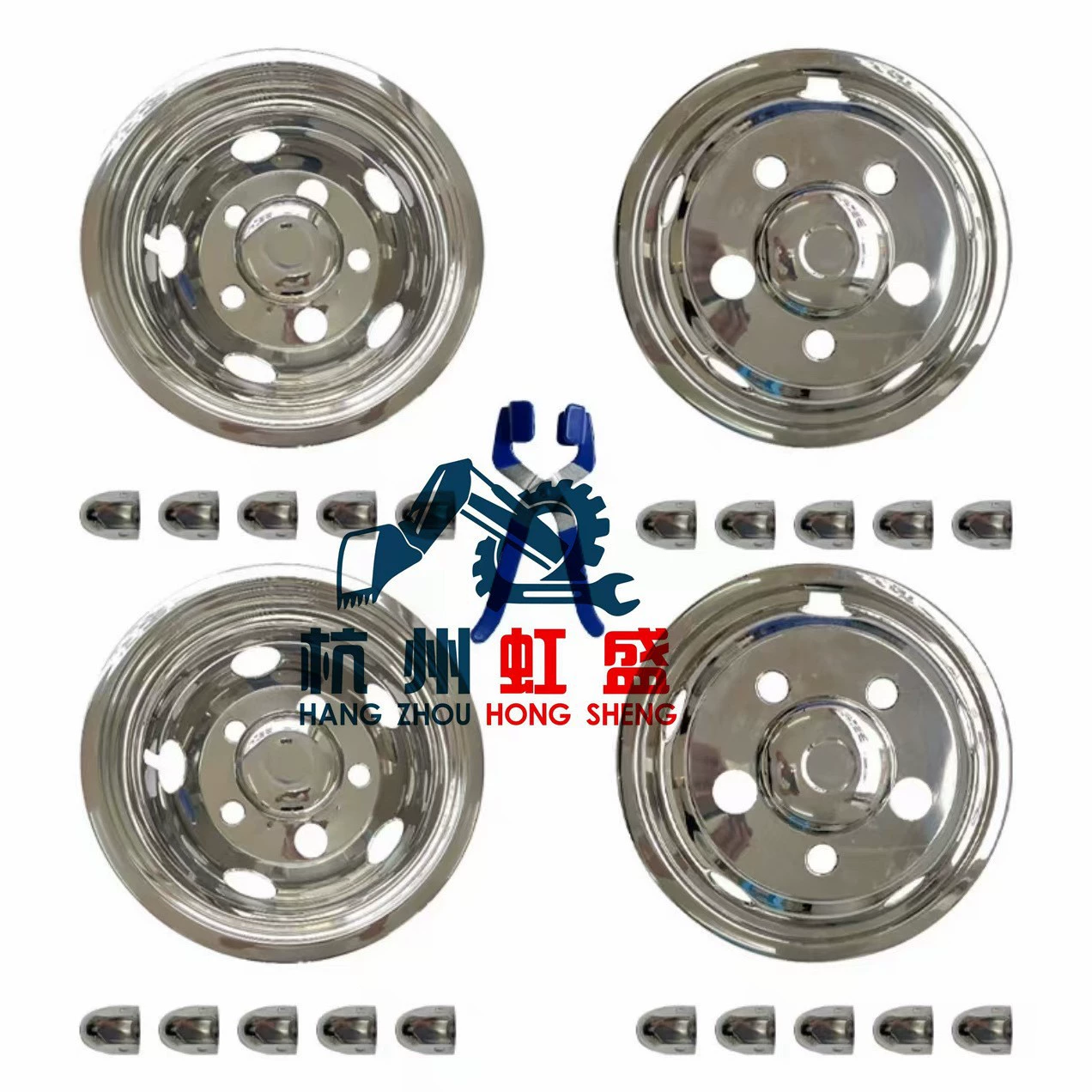 Подходит для Izuzu ISUZU Qingling 100P 600P KV100 KV600 гальванизированный колпачок колпачок колес