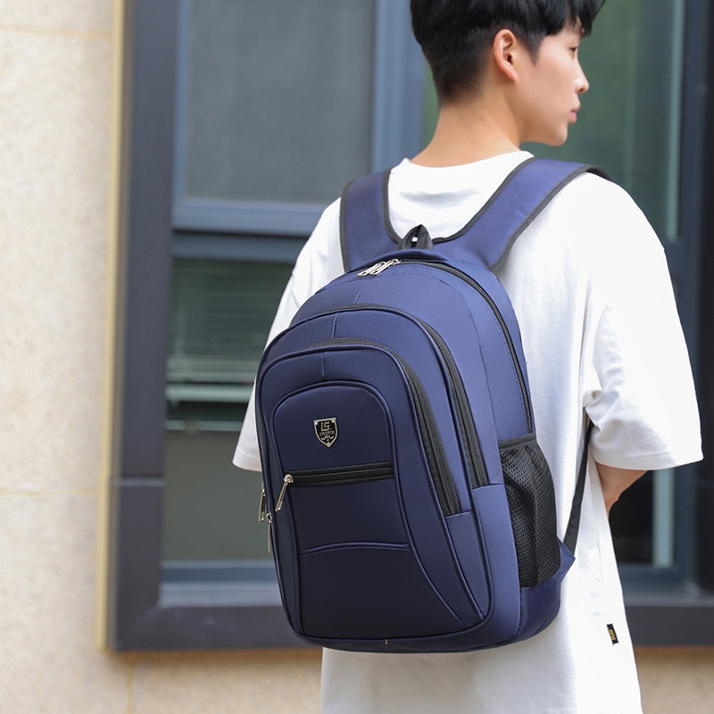 Mochila unisex de negocios mochila de carga USB bolsa de ordenador de gran capacidad bolsa de viaje deportiva