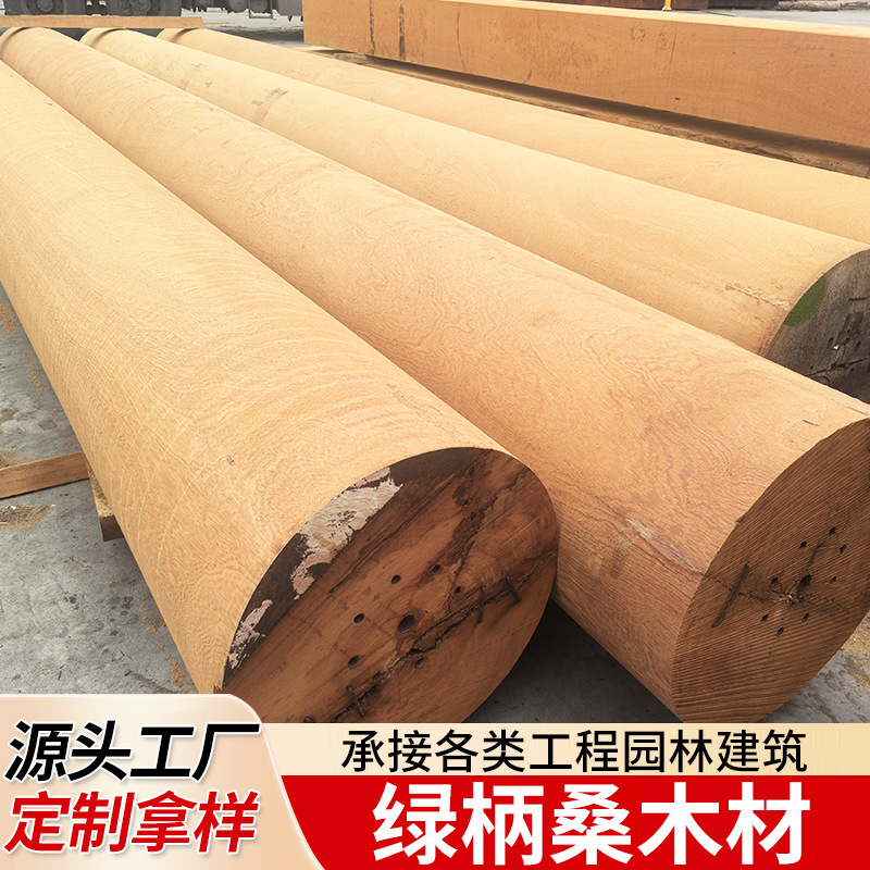 Wholesale African Teak Green-Veined Wood, Burmese Teak, Corrosion-Resistant Outdoor Solid Wood Flooring, Ancient Architecture, Temple Pillars
