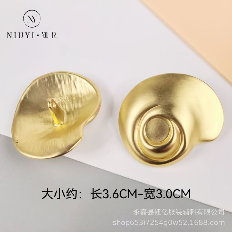高級金属不規則ボタン、金属ボタン、コート、ウールコート、カーディガン、セーターボタン、スーツコートボタン|undefined