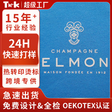 定制印花图案烫画热转印字母油墨烫画贴服装数码白墨柯氏烫画商标