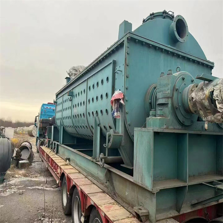 销售二手空心桨叶干燥机 化工污泥双轴桨叶干燥机 工业食品干燥