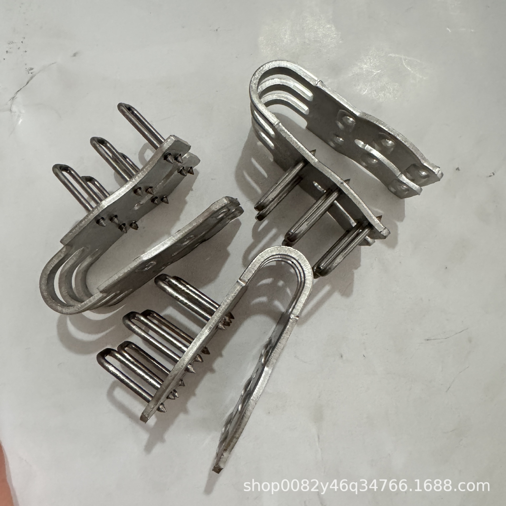 SKA3 304  6针钢扣工业输送带接口用不锈钢皮带扣 8-12 一盒包邮