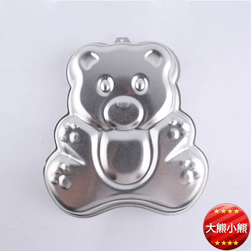 Формочка для выпечки Amanwu из алюминиевого сплава, форма для bear-shaped cartoon cake, креативная мини-печь