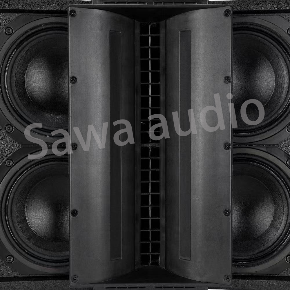 HDL50A4K Dual 12 pulgadas 3 división de frecuencia altavoz de conferencia profesional de altavoz de matriz lineal al aire libre escenario de audio de matriz lineal