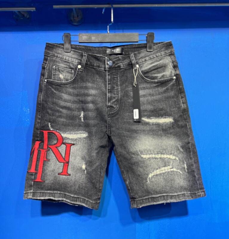パープルブランド クロスボーダー スプラッシュプリント ハイストリート ヴィンテージ ダメージ加工 カジュアル AMIRI 男女兼用 デニムパンツ|undefined