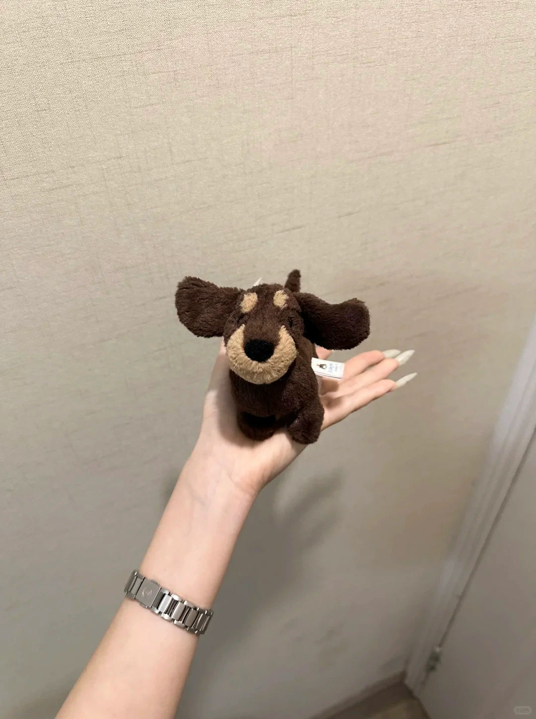 Cotton pendant, tennis rabbit